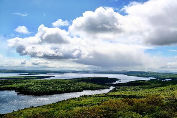 View from fire tower